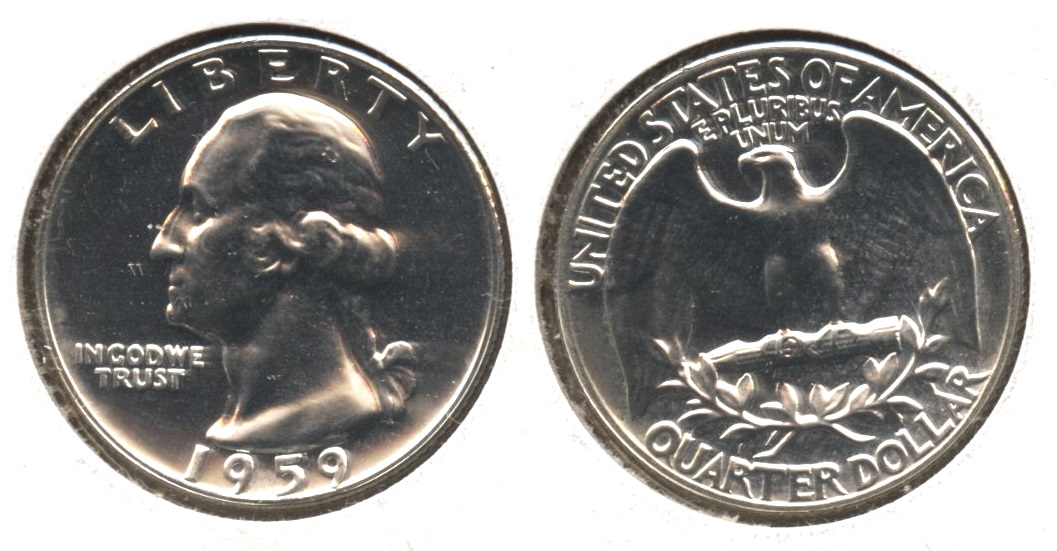 1959 Washington Quarter Proof