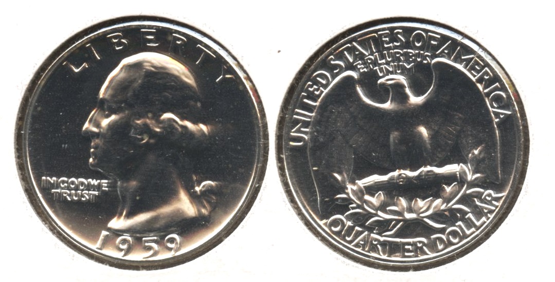 1959 Washington Quarter Proof #c