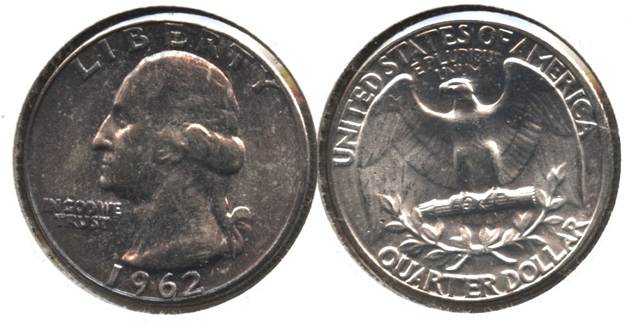 1962 Washington Quarter MS-63