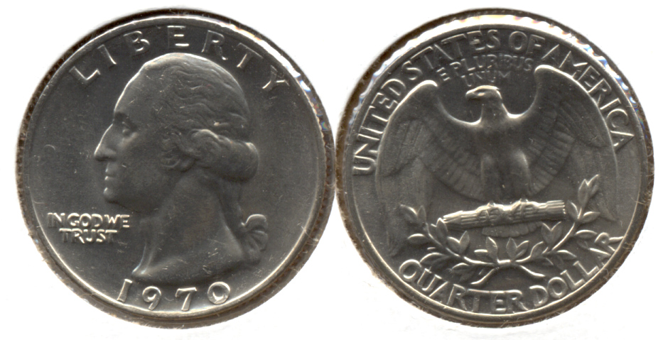 1970 Washington Quarter Mint State