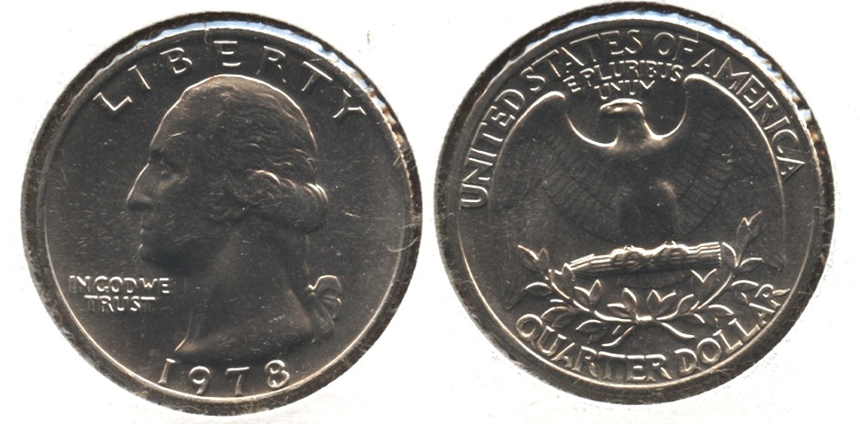 1978 Washington Quarter Mint State