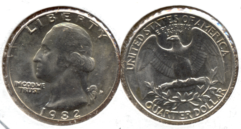 1982-D Washington Quarter Mint State