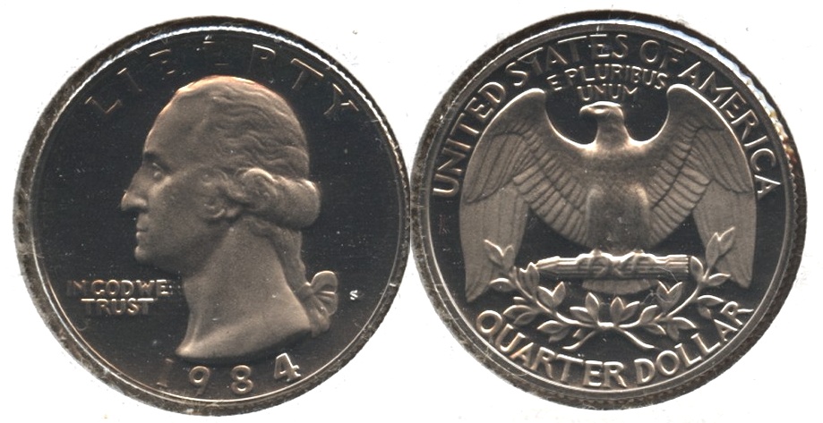1984-S Washington Quarter Proof