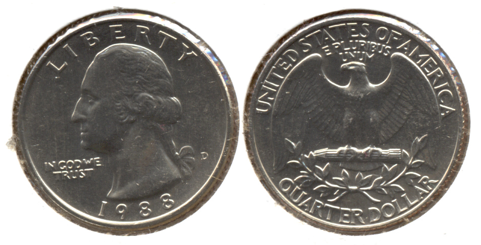 1988-D Washington Quarter Mint State