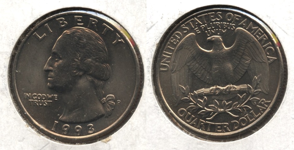 1993-P Washington Quarter Mint State