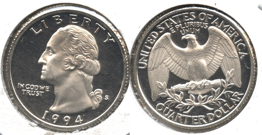 1994-S Washington Quarter Silver Proof