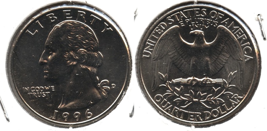 1996-D Washington Quarter Mint State