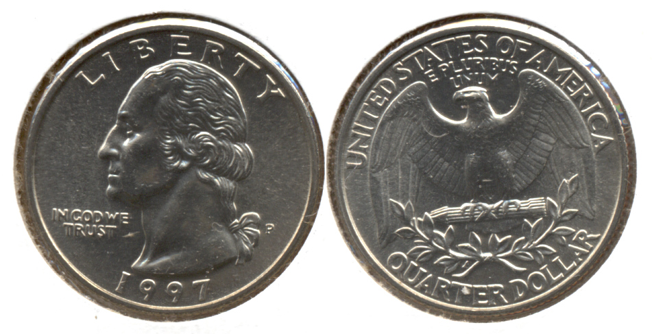 1997-P Washington Quarter Mint State
