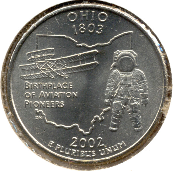 2002 Ohio Quarter Mint State