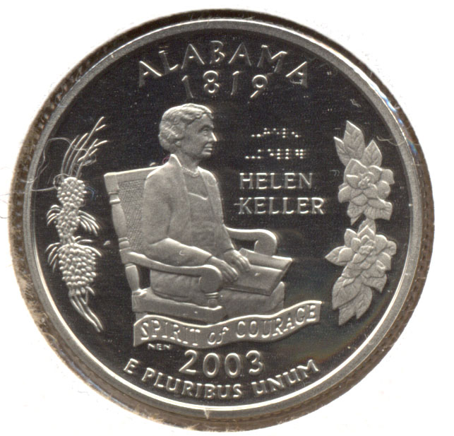 2003-S Alabama State Quarter Clad Proof