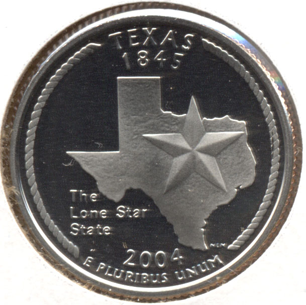 2004-S Texas State Quarter Clad Proof