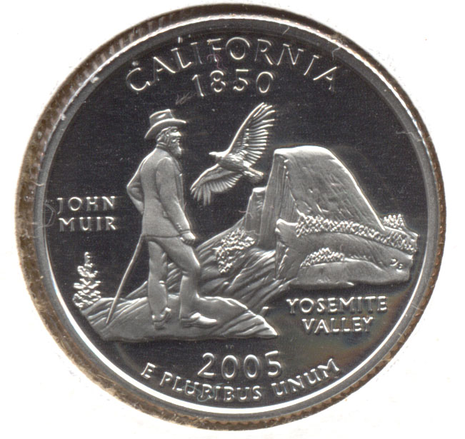 2005-S California State Quarter Clad Proof