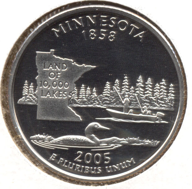 2005-S Minnesota State Quarter Clad Proof
