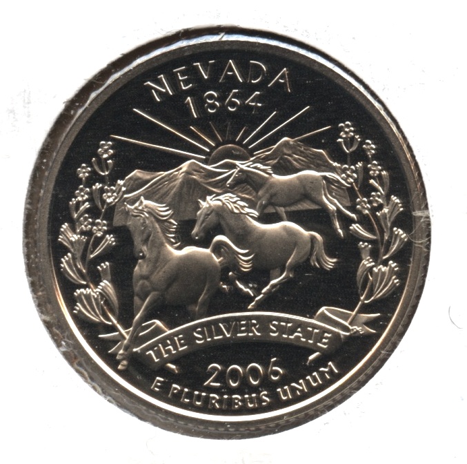 2006-S Nevada State Quarter Clad Proof