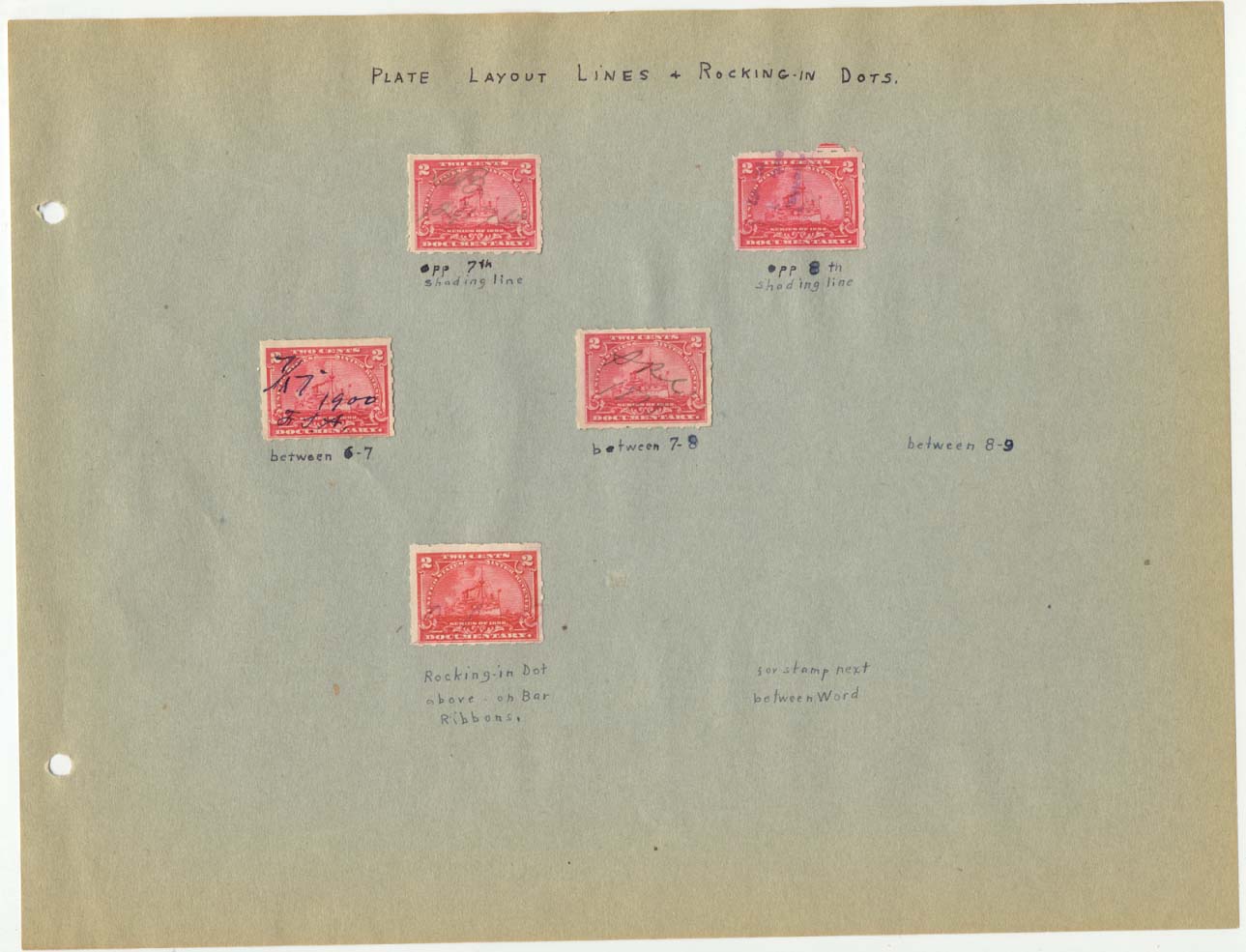 Revenue Stamp Collection Revenue Stamp Varieties