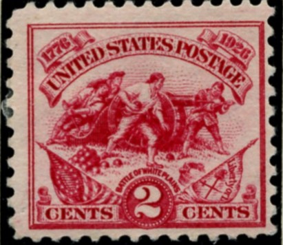 Scott 629 2 Cent Stamp Battle Of White Plains