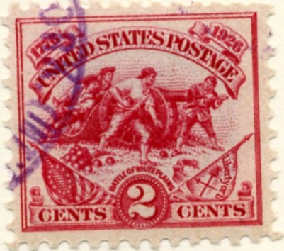Scott 629 2 Cent Stamp Battle Of White Plains a