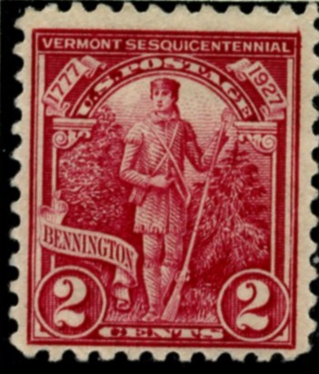 Scott 643 2 Cent Stamp Vermont Sesquicentennial