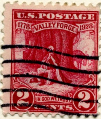 Scott 645 2 Cent Stamp Valley Forge a