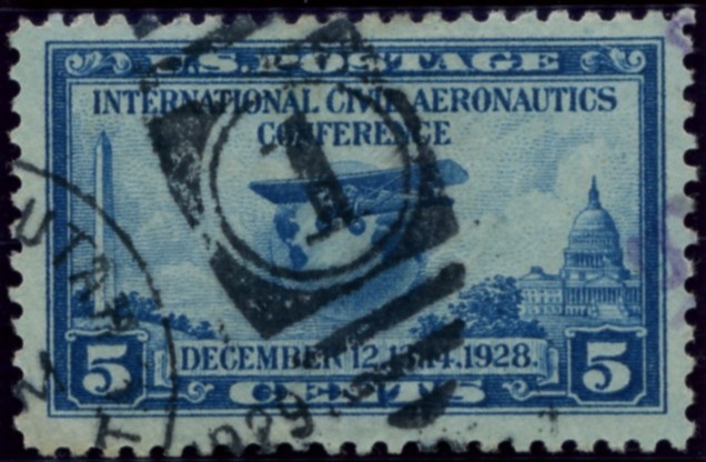 Scott 650 5 Cent Stamp International Civil Aeronautics Conference