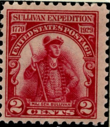 Scott 657 2 Cent Stamp Sullivan Expedition
