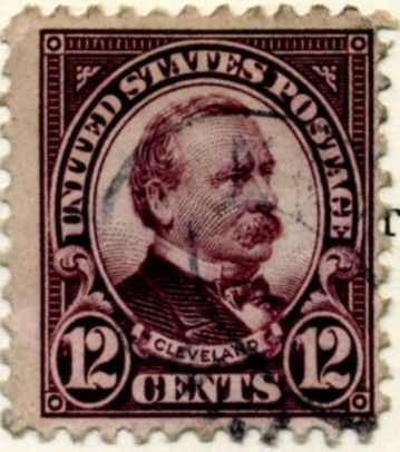 Scott 693 12 Cent Stamp Brown Violet Blue Series of 1922-1925 rotary press