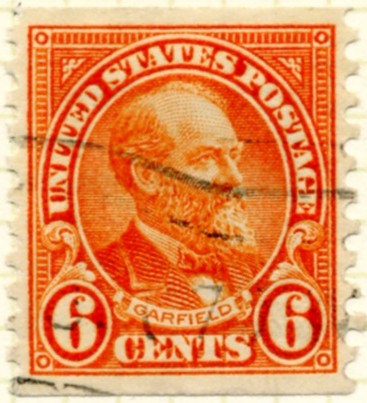 Scott 723 6 Cent Stamp Garfield a