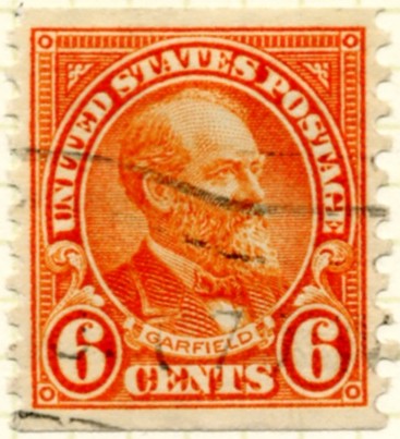 Scott 723 6 Cent Stamp Garfield a