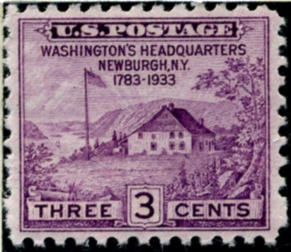 Scott 727 3 Cent Stamp Washington Headquarters at Newburgh