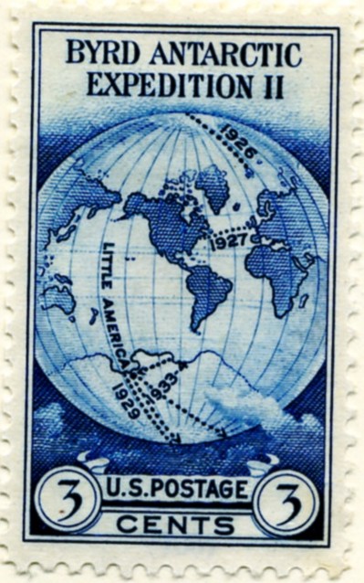 Scott 733 3 Cent Stamp Byrd Antarctic Expedition a