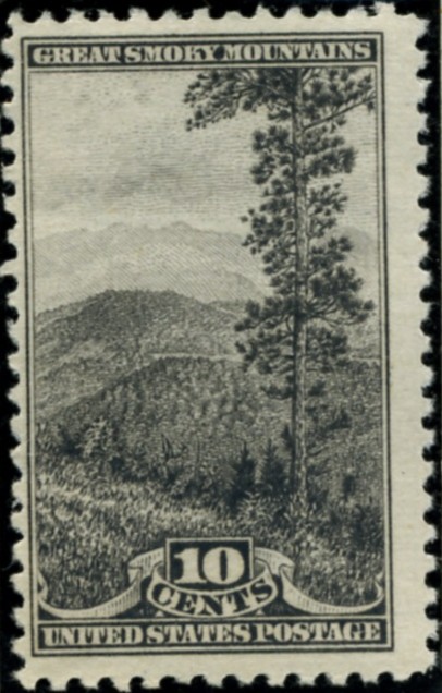 Scott 749 10 Cent Stamp Smoky Mountains National Park