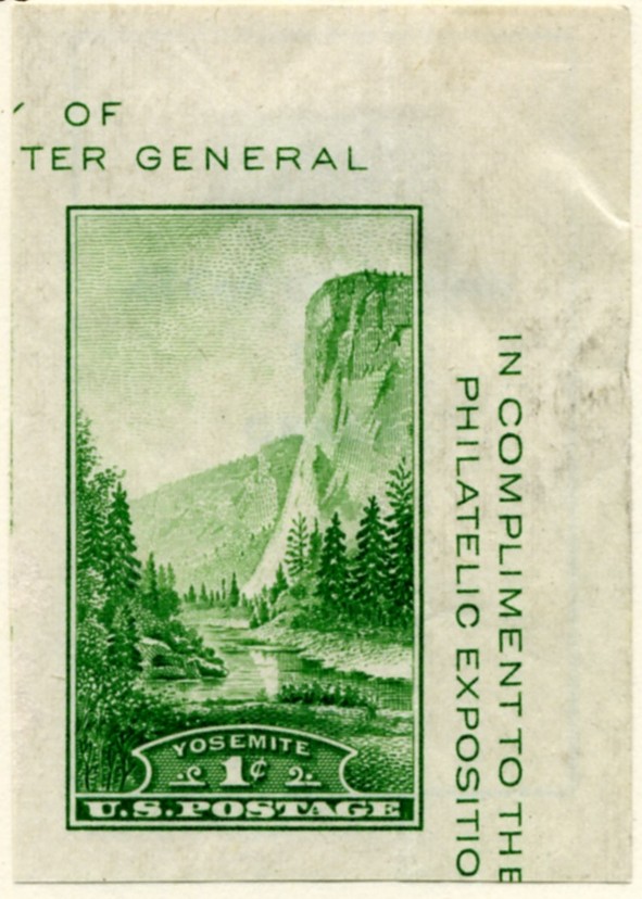 Scott 751a 3 Cent Stamp Trans Mississippi National Philatelic Exhibition souvenir sheet single stamp