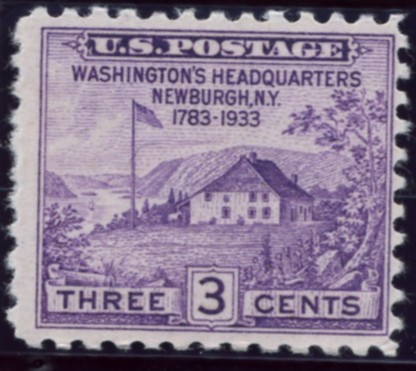 Scott 752 3 Cent Stamp Washington Headquarters at Newburgh