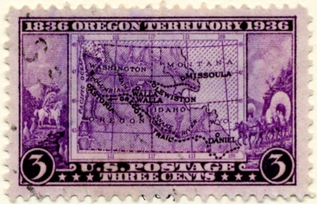 Scott 783 3 Cent Stamp Oregon Territory Centennial a