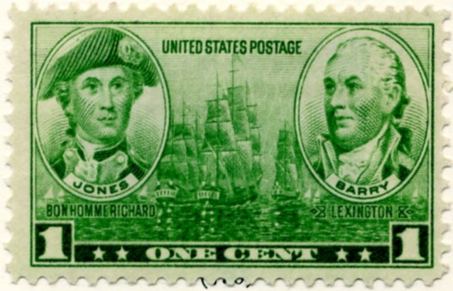 Scott 790 1 Cent Stamp Jones and Barry a