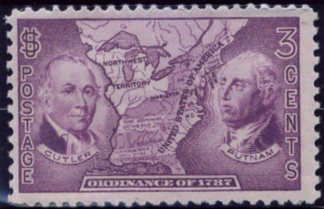 Scott 795 3 Cent Stamp Ordinance of 1787