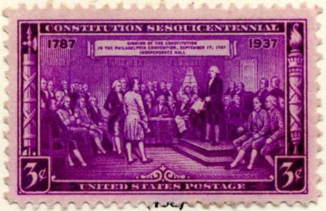 Scott 798 3 Cent Stamp Constitution Sesquicentennial a