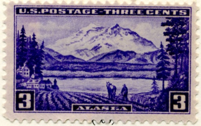 Scott 800 3 Cent Stamp Alaska a