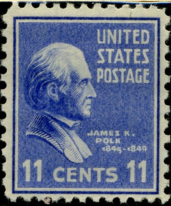 Scott 816 11 Cent Stamp James Polk