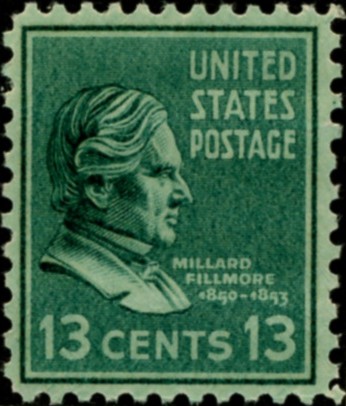 Scott 818 13 Cent Stamp Millard Fillmore