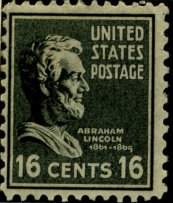 Scott 821 16 Cent Stamp Abraham Lincoln