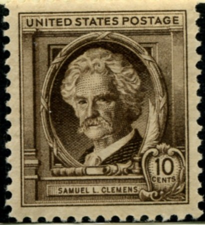 Scott 863 10 Cent Stamp Samuel Clemens