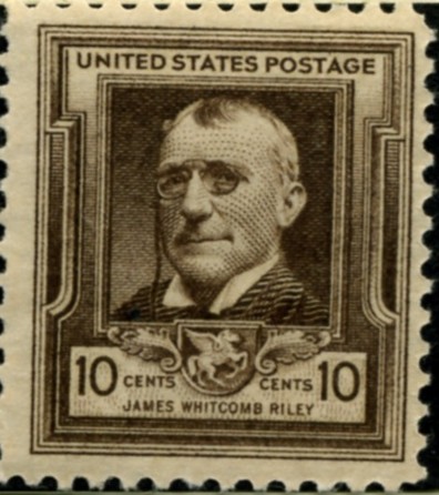 Scott 868 10 Cent Stamp James Whitcomb Riley