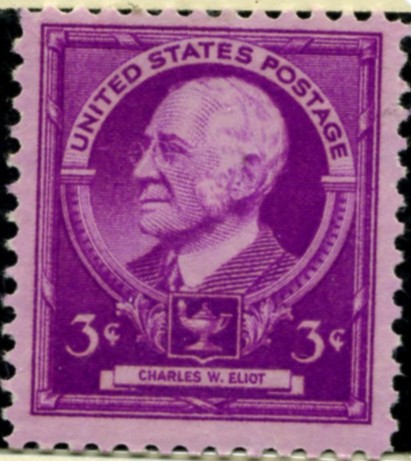 Scott 871 3 Cent Stamp Charles W Elliot