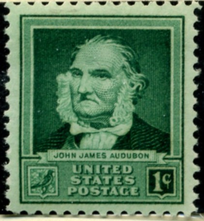 Scott 874 1 Cent Stamp John James Audubon