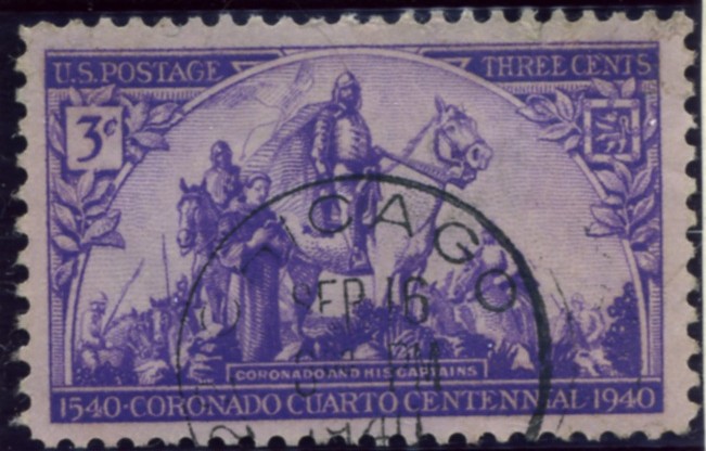 Scott 898 3 Cent Stamp Coronado Expedition