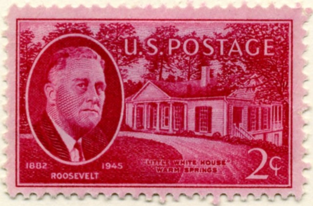 Scott 931 2 Cent Stamp Roosevelt - Warm Springs a