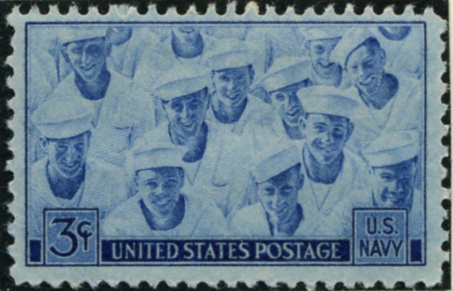 Scott 935 3 Cent Stamp Navy - Sailors