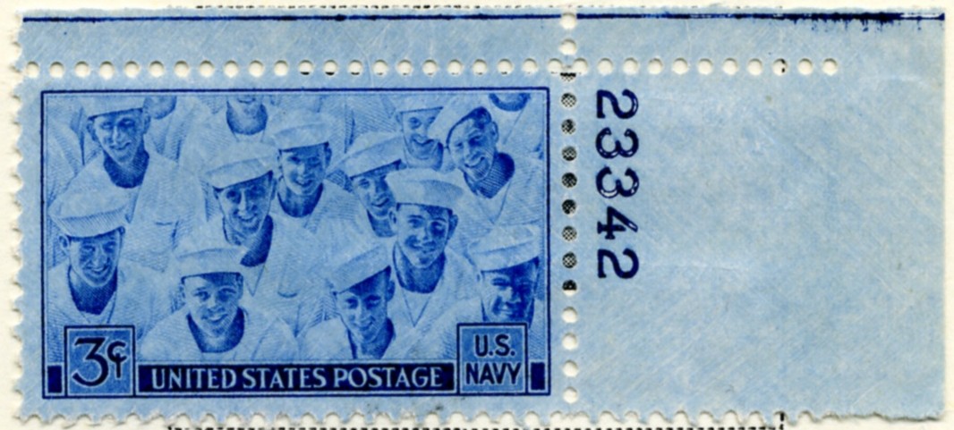 Scott 935 3 Cent Stamp Navy - Sailors a