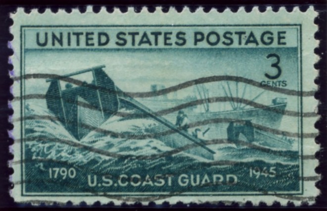 Scott 936 3 Cent Stamp Coast Guard - Landing Craft
